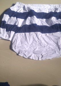 Striped Cotton Tunic Top