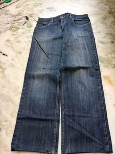 Dark Blue Trendy New Jeans