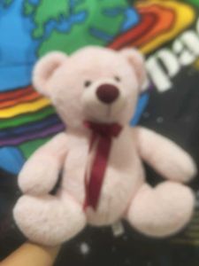 Cute Pink Teddy Bear Plush Toy