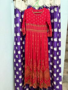 Beautiful Red Ethnic Gown