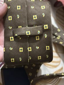 Paisley Brown Necktie