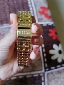 Fossil Gold Watch