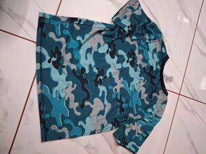 Blue Camo T-Shirt