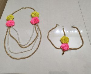 Flower Jewellery Set