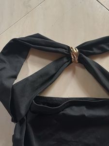Black Halter Crisscross top (s)
