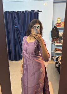 Purple Kurta