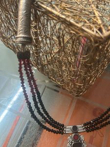 Silver lookalike Necklace Set