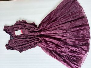Stunning Ruffled Purple Ethnic Gown