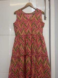 Chevron Maxi Dress