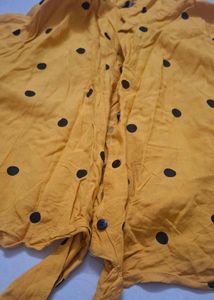 Yellow Polka Dot Dress