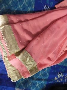 Elegant Pink Saree