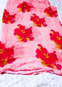 Elegant Floral Saree