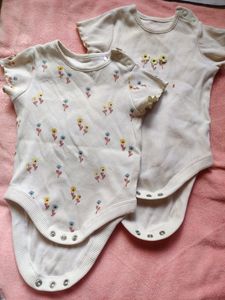 Mark& Spencer Pack Of 2 Onesies