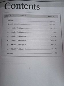 Aakash BYJU'S KVPY SX Model Test Papers