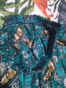 Paisley Print Boho Skirt