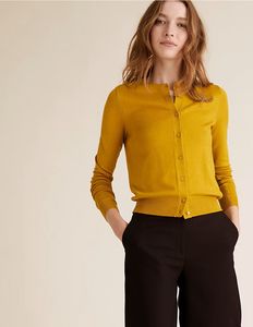 Mustard Yellow Cardigan
