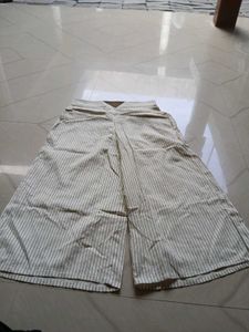 Striped Wide Leg Pants combo plazzo