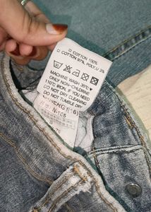 High-Waisted Skinny Fit grey Jeans