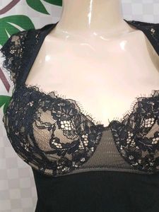 (1423)Black Lace Bodysuit