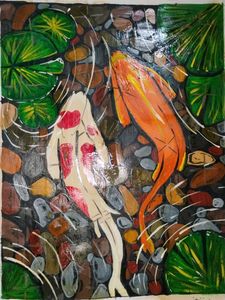 Koi Fish Painting