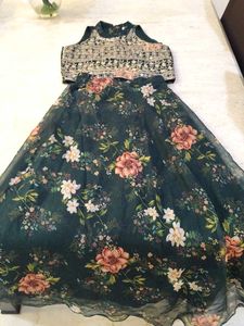 Elegant Floral Lehenga Choli Set