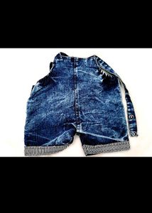 Denim Overalls &amp; Cute Tee Set