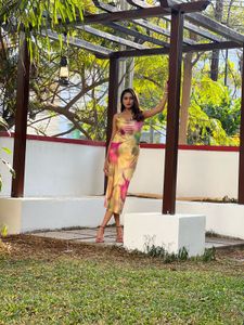 Vibrant Tie-Dye Slip Dress