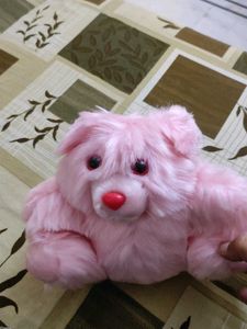 Cute Pink Teddy Bear Plush Toy (new)