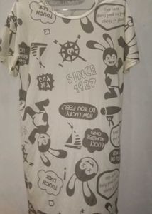 Graphic Print T-Shirt/tunic