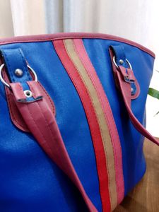 Vintage Striped Tote Bag