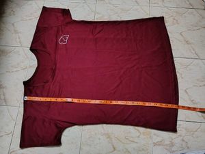 Maroon Casual T-Shirt