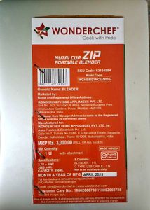 Wonderchef Portable Blender