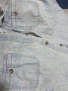 Denim sky blue shirt with buttons
