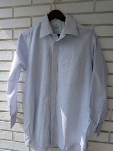 Classic Striped Men's Dress Shirt