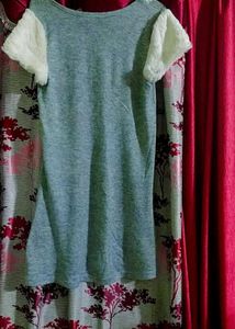 Cute Grey Casual Dress