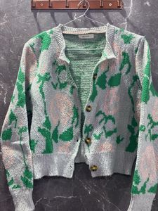 Floral Knit Cardigan