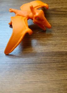 Kinder Joy Jurassic world Orange Pterodactyl Toy