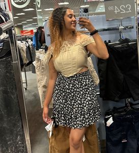flower skirt