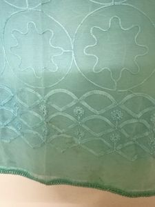Sky Blue Chikankari Dupatta