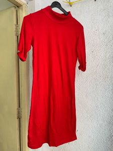 Red Midi Dress