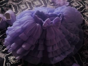 Lavender Baby Tulle Dress Set