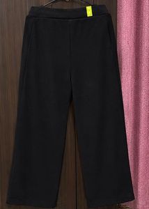 Black Wide Leg Joggers