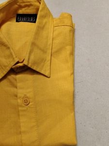 Yellow Full Sleeve Shirt