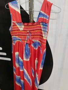 2 combo nighty Cute Lipstick Print Top
