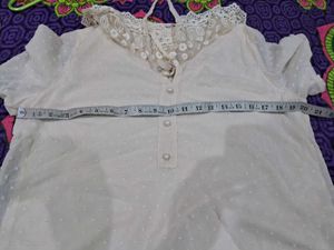 Lace Collar Blouse