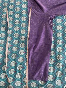 Purple Kurta Set