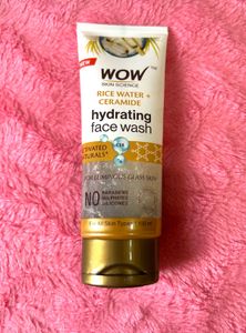 New Wow Rice Water & Ceramide Facewash