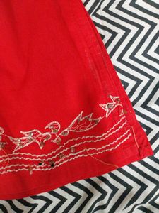 Embroidered Y2k Kurti Top