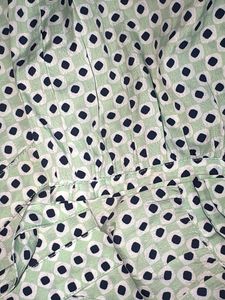 Light Blue Polka Dot Kurti