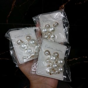 Pearl Tassel Earrings